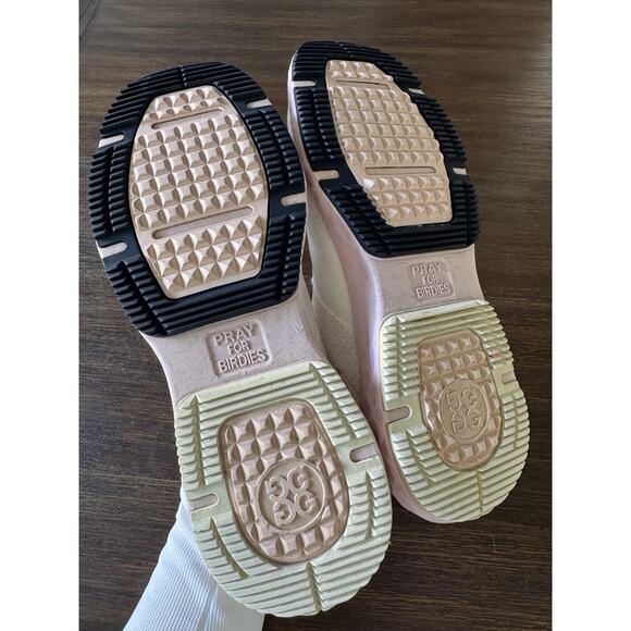 G/FORE Golf Shoes Womens Size 8 Blush Pink Spikeless Athletic Sneaker Comfort - Picture 4 of 15